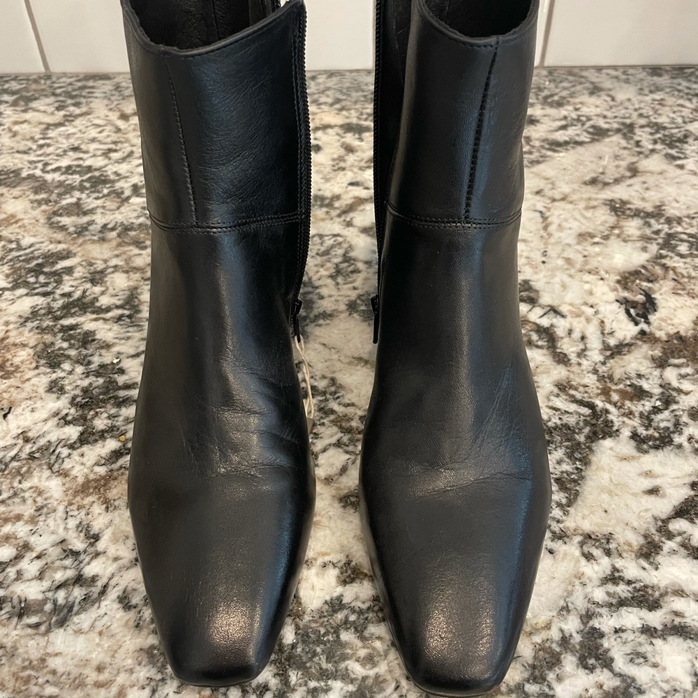 Iris & Ink Black Ankle Boots
